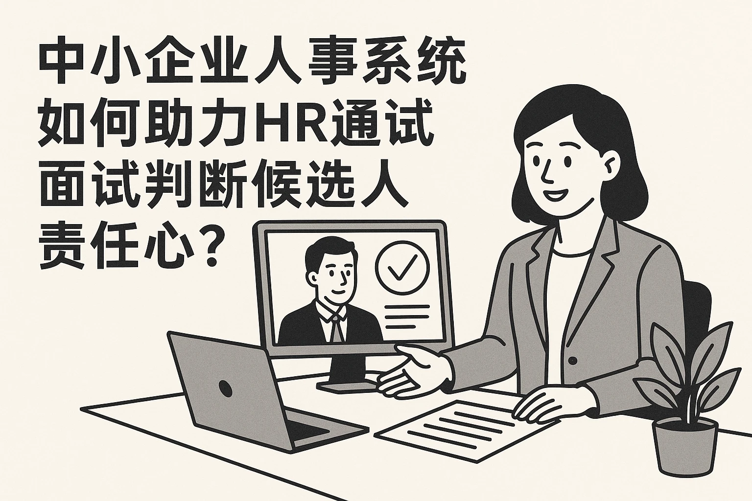 中小企业人事系统如何助力HR通过面试判断候选人责任心？