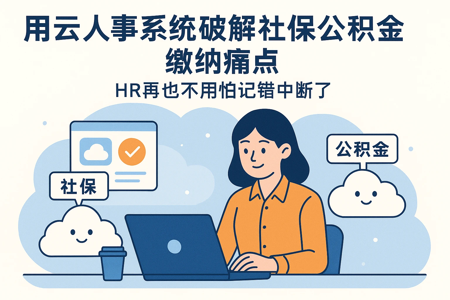 用云人事系统破解社保公积金缴纳痛点：HR再也不用怕记错中断了