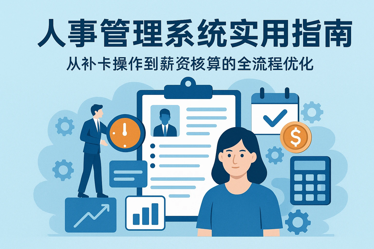 人事管理系统实用指南：从补卡操作到薪资核算的全流程优化