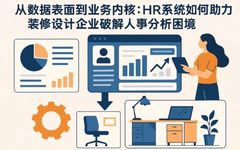 从数据表面到业务内核：HR系统如何助力装修设计企业破解人事分析困境