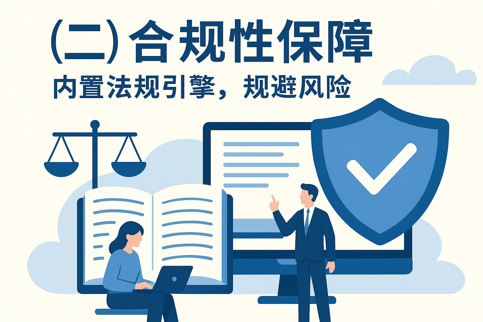 （二）合规性保障：内置法规引擎，规避风险