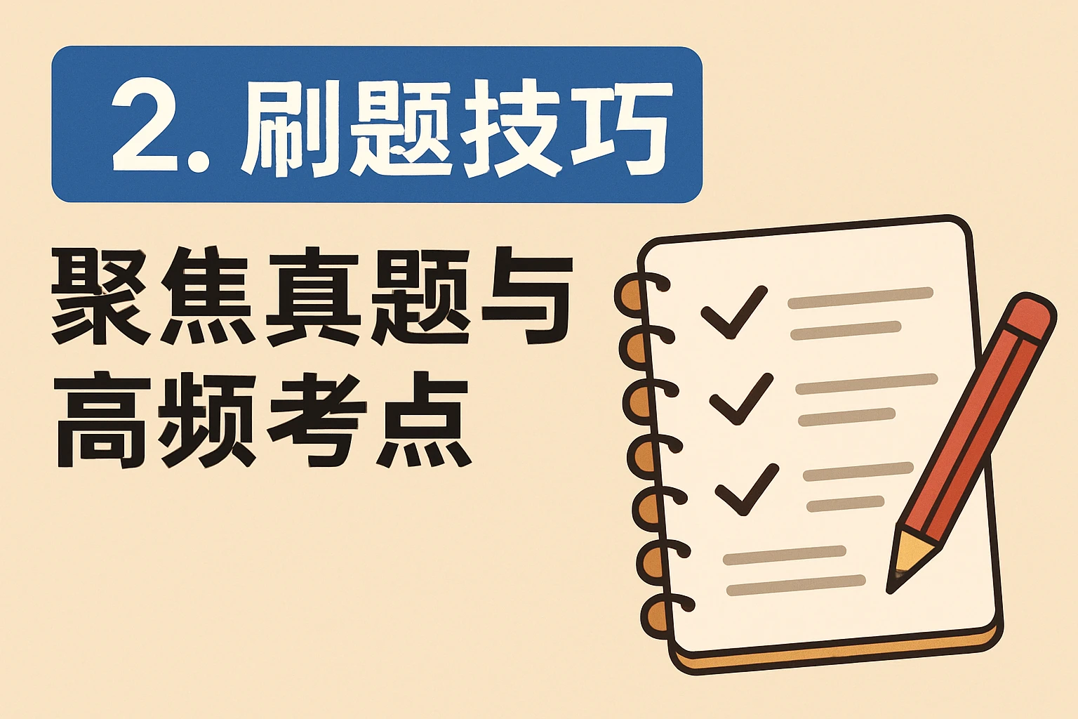2. 刷题技巧：聚焦真题与高频考点
