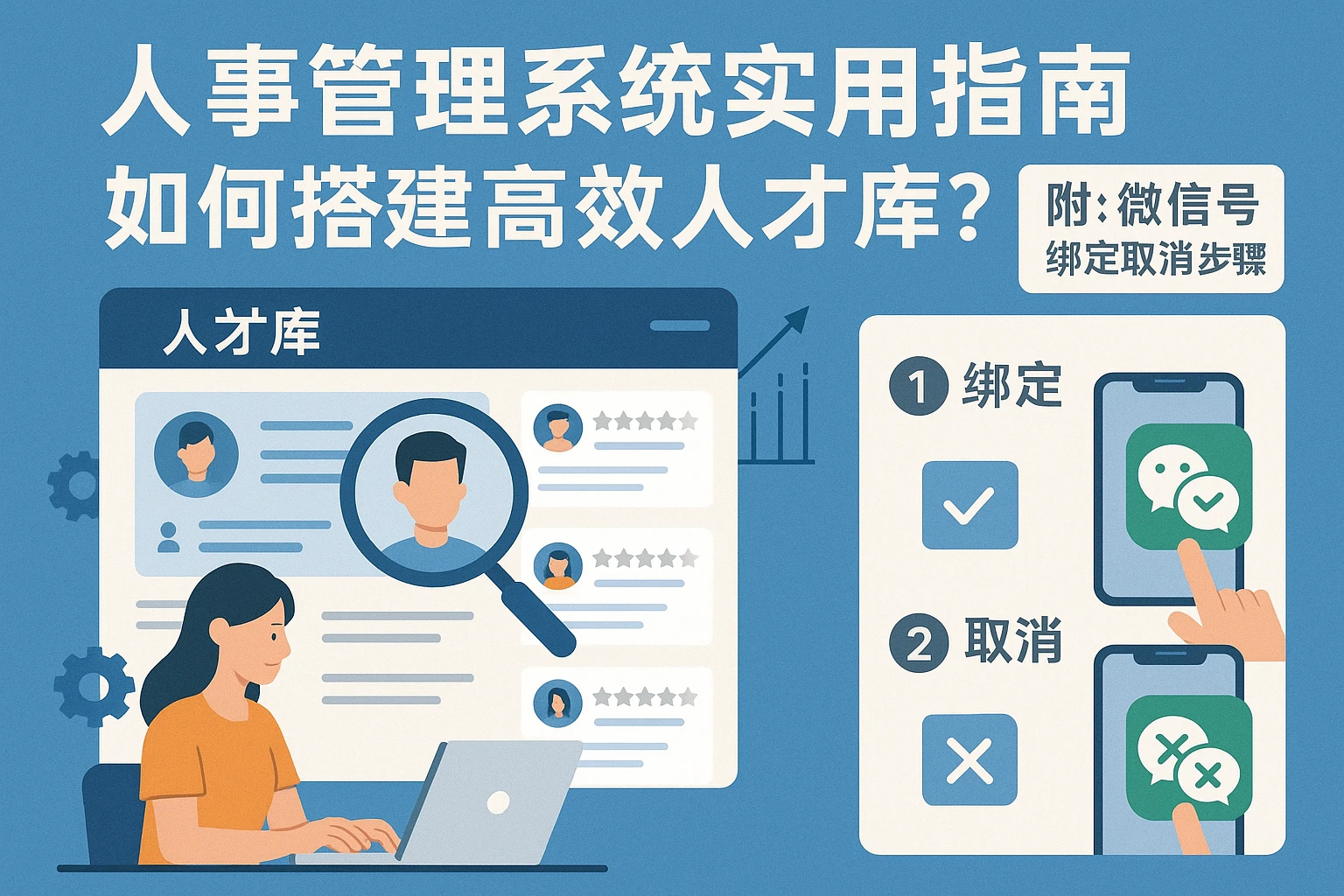 人事管理系统实用指南：如何搭建高效人才库？附微信号绑定取消步骤