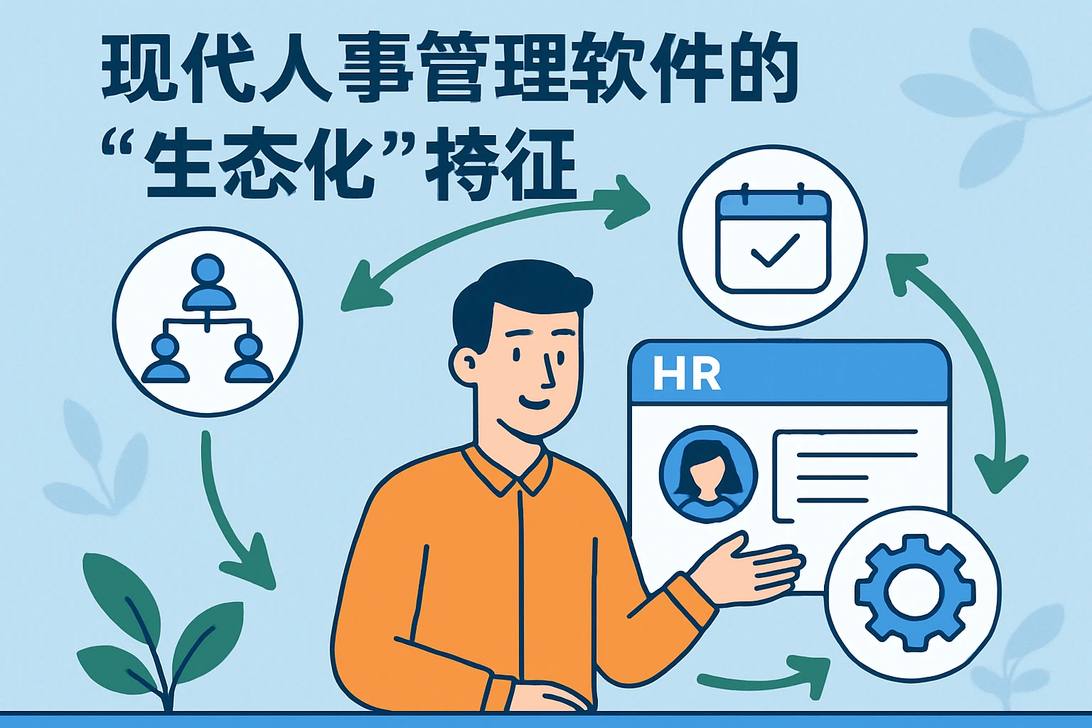 2. 现代人事管理软件的“生态化”特征