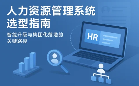 人力资源管理系统选型指南：智能升级与集团化落地的关键路径