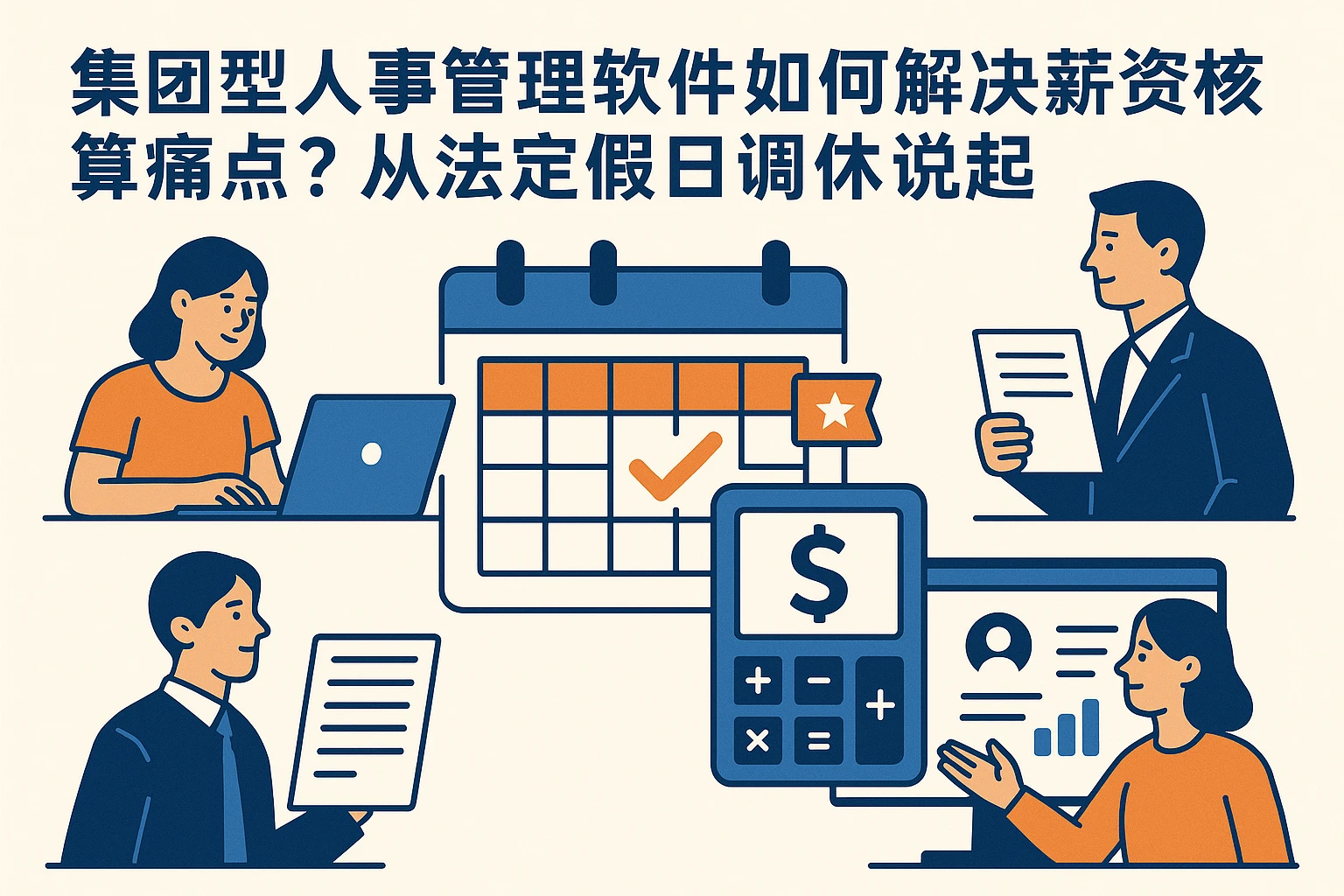 集团型人事管理软件如何解决薪资核算痛点？从法定假日调休说起