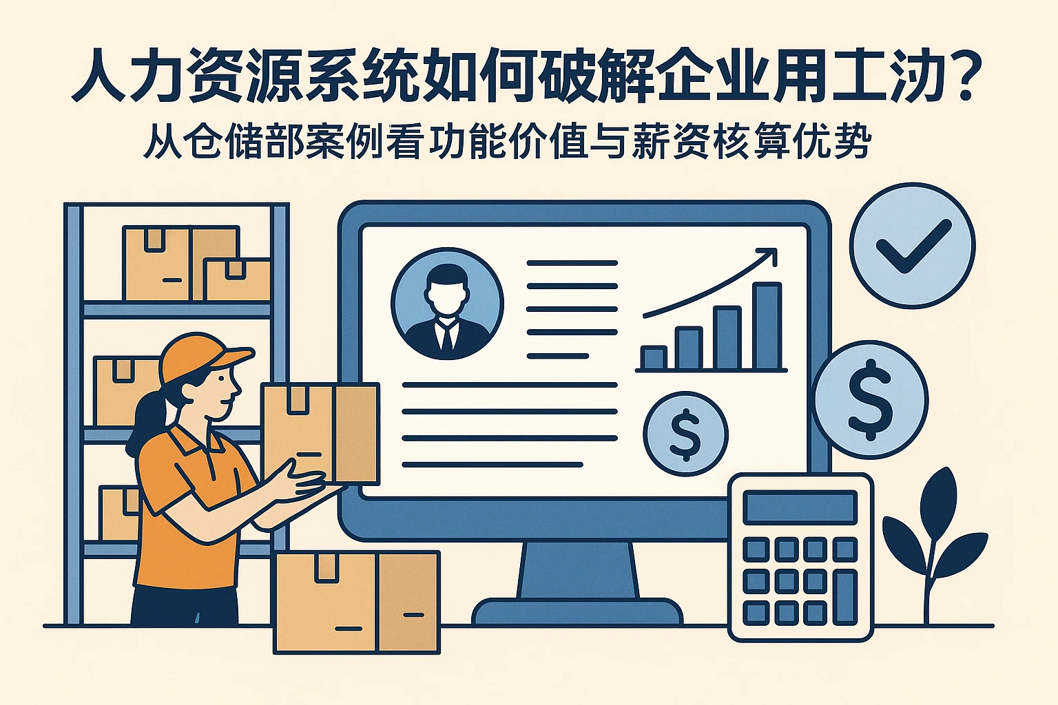人力资源系统如何破解企业用工波动？从仓储部案例看功能价值与薪资核算优势