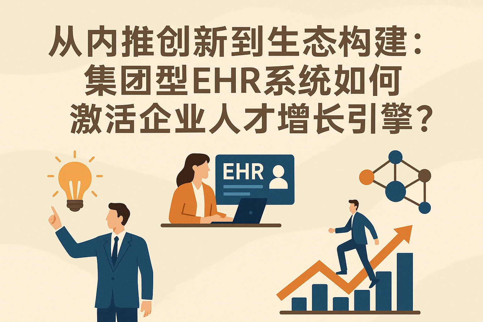 从内推创新到生态构建：集团型EHR系统如何激活企业人才增长引擎？