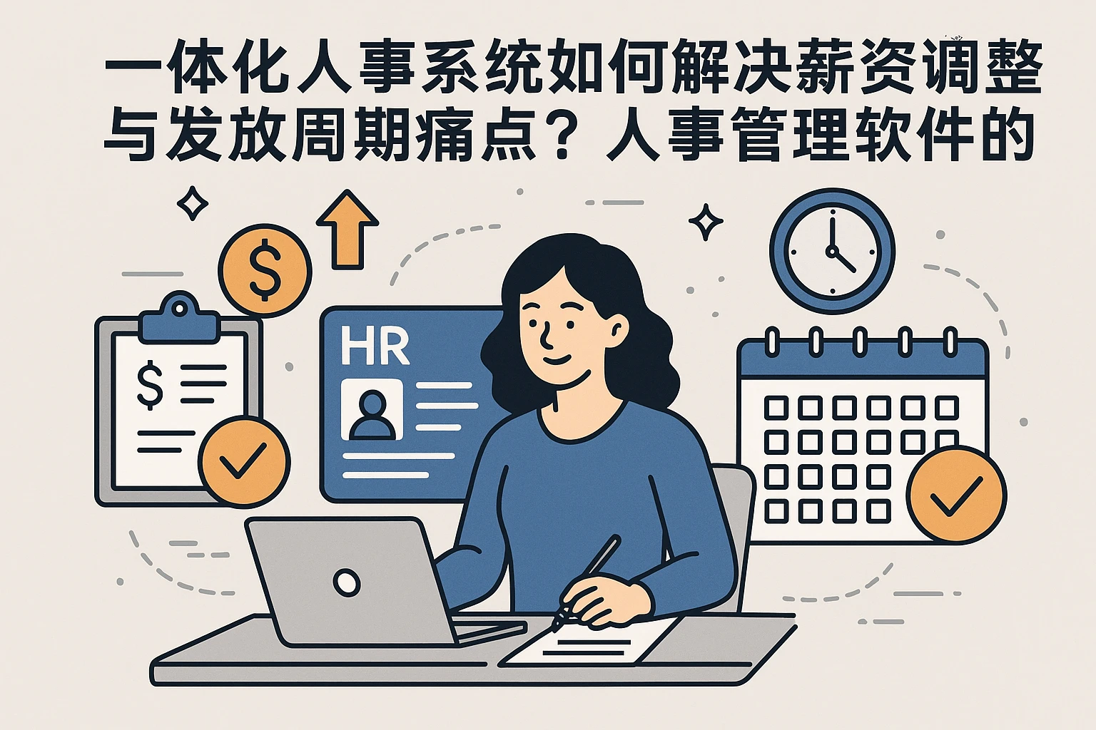 一体化人事系统如何解决薪资调整与发放周期痛点？人事管理软件的实操指南