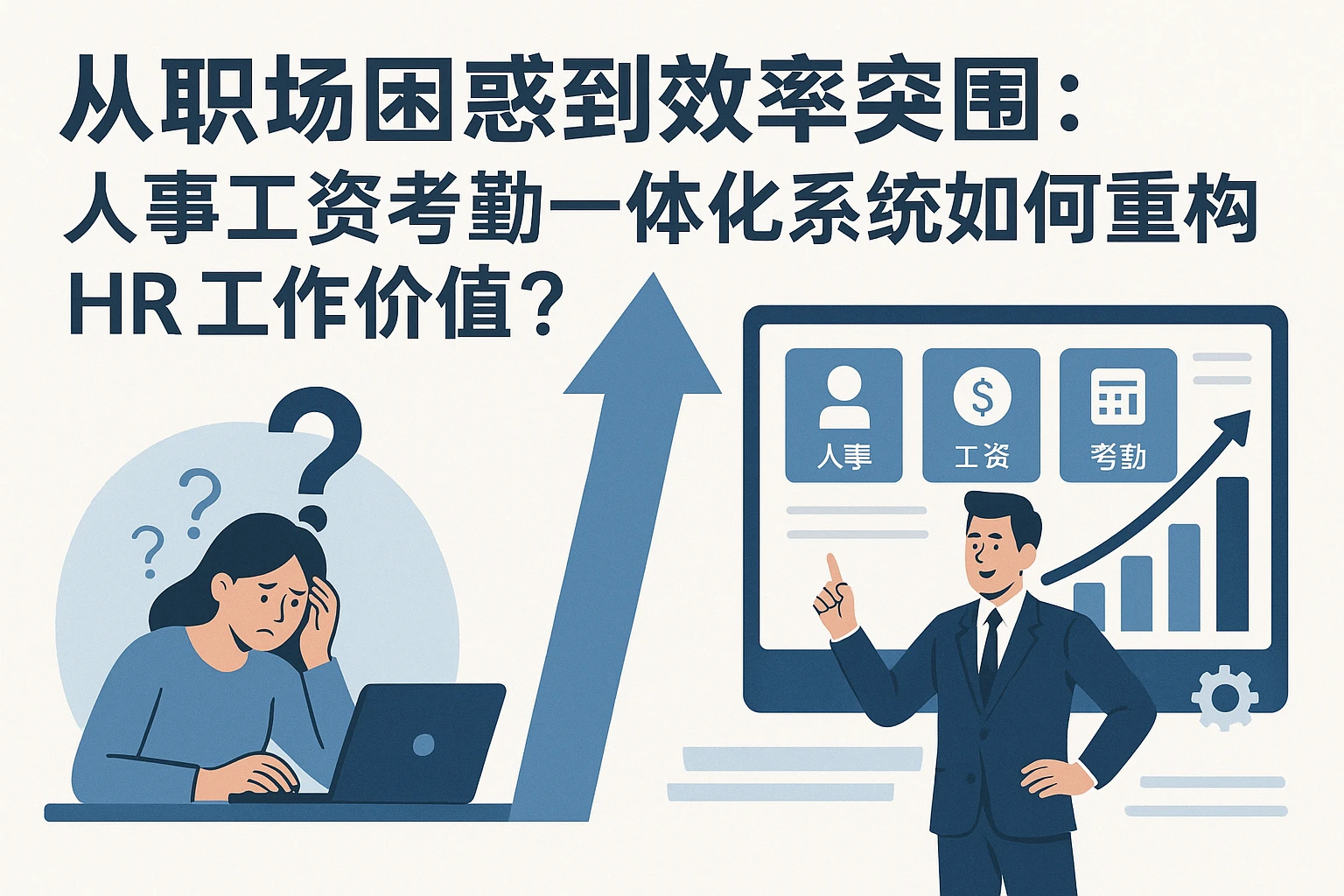 从职场困惑到效率突围：人事工资考勤一体化系统如何重构HR工作价值？