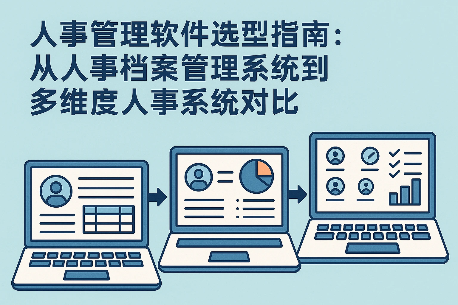 人事管理软件选型指南：从人事档案管理系统到多维度人事系统对比