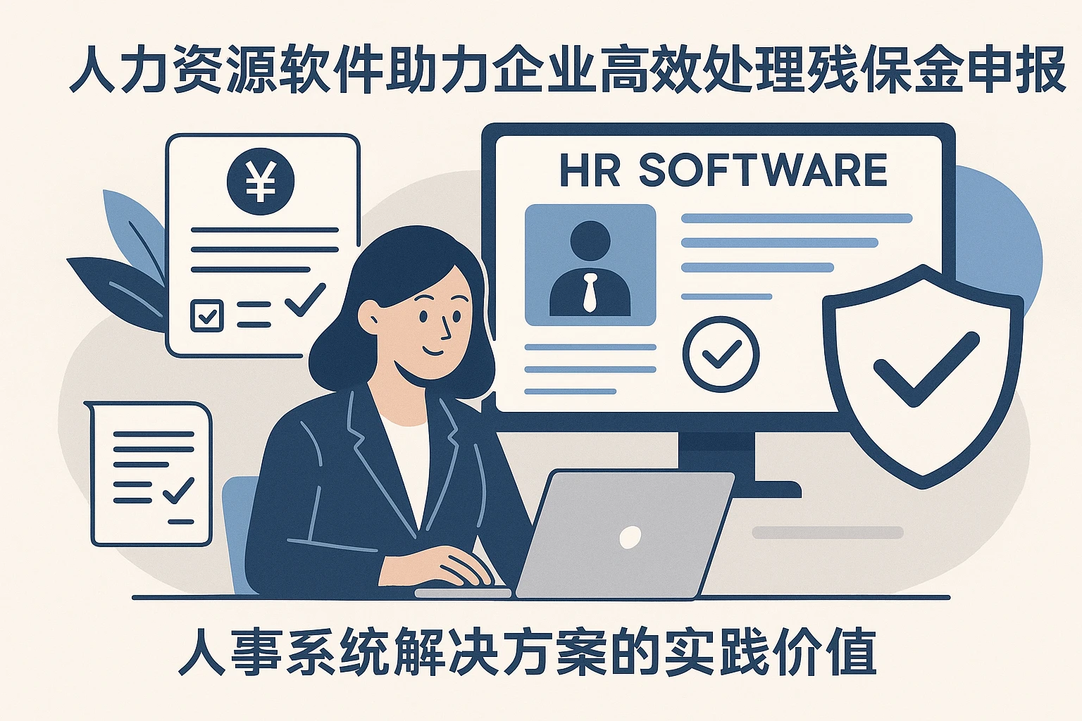 人力资源软件助力企业高效处理残保金申报——人事系统解决方案的实践价值