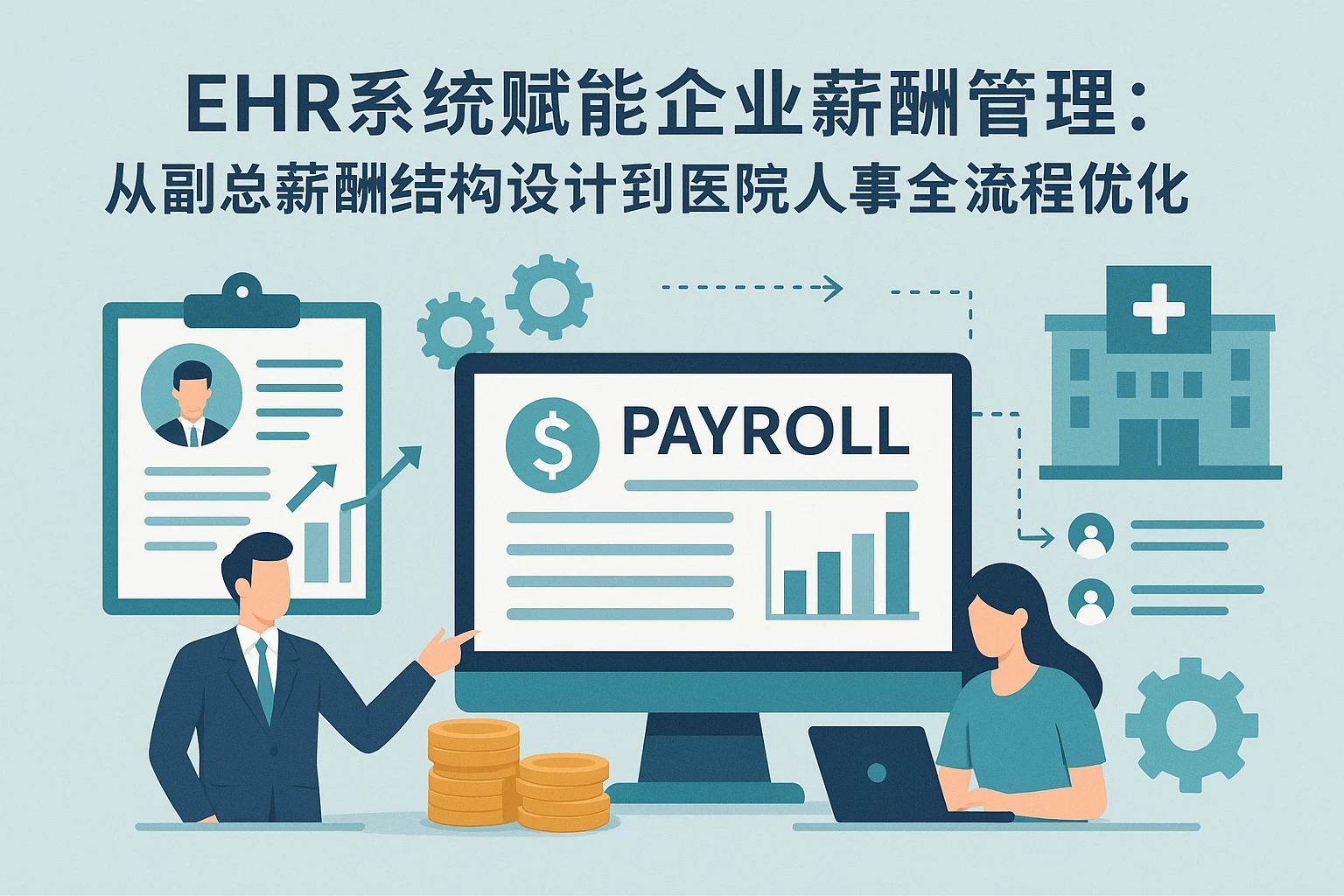 EHR系统赋能企业薪酬管理：从副总薪酬结构设计到医院人事全流程优化