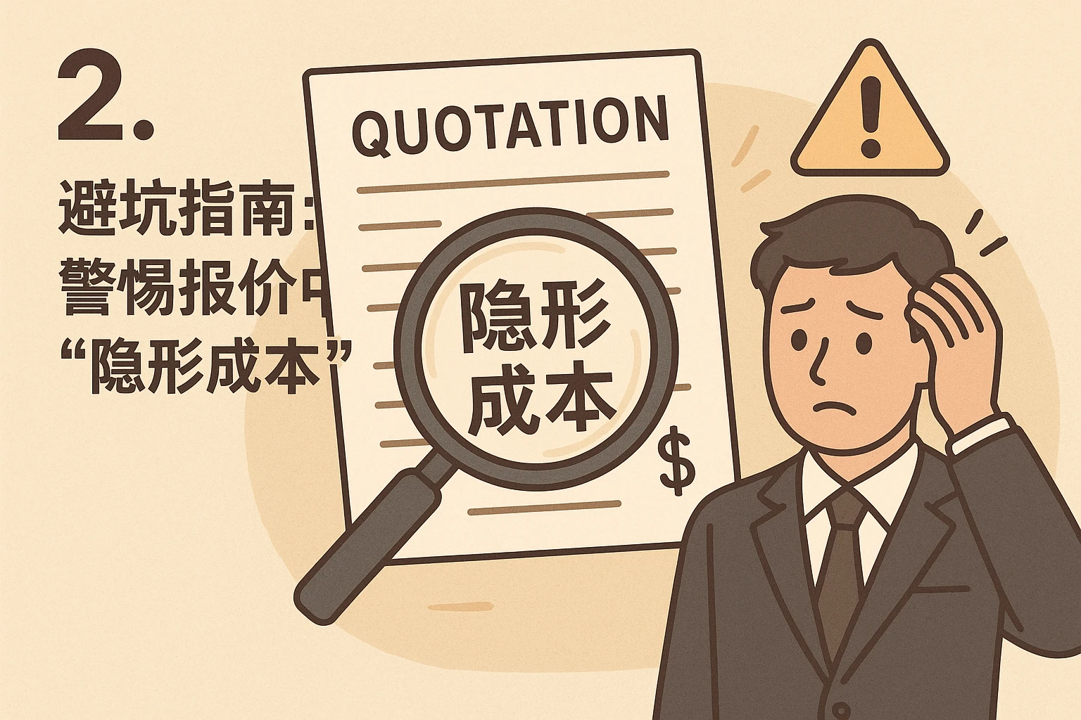 2. 避坑指南：警惕报价中的“隐形成本”