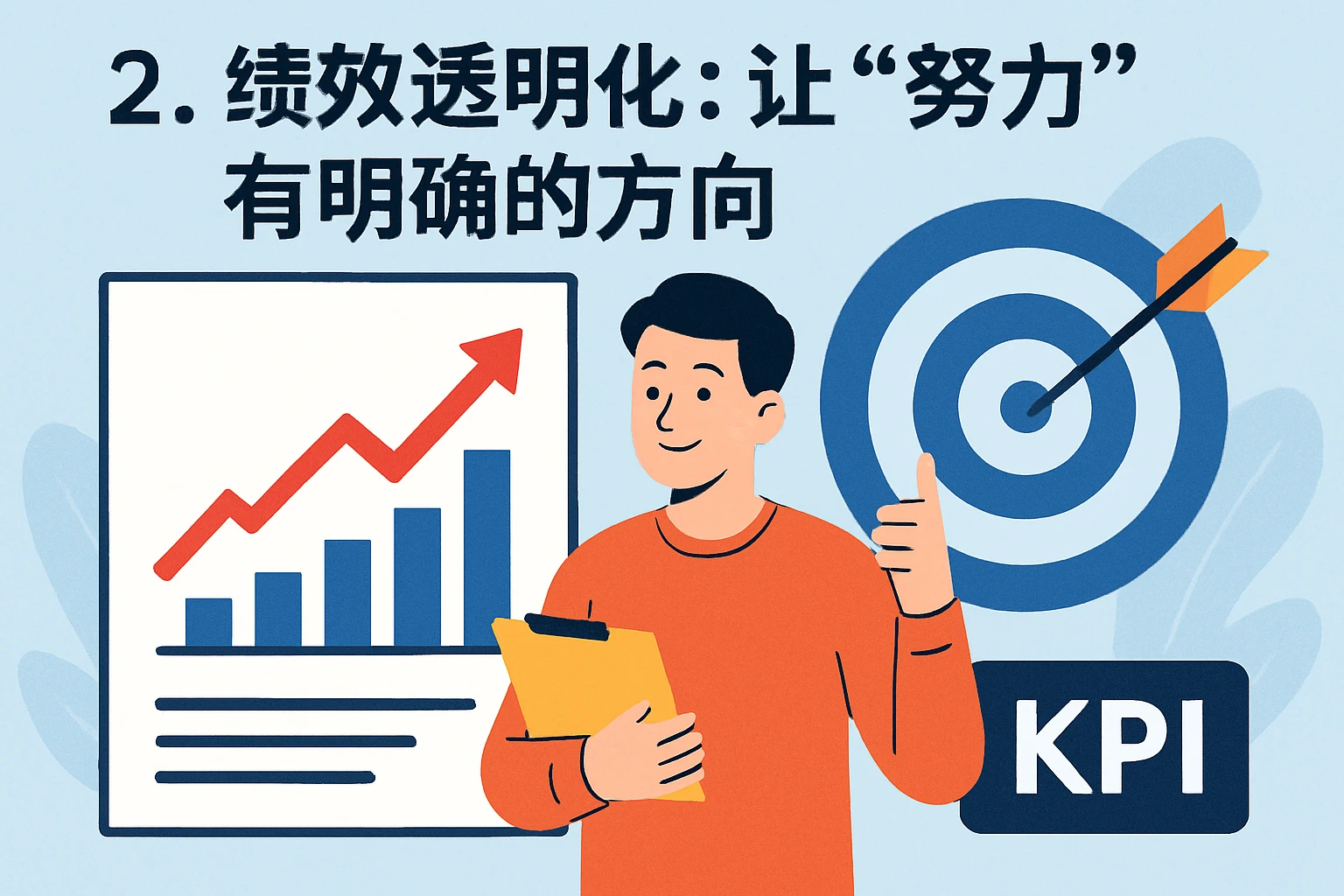 2. 绩效透明化:让“努力”有明确的方向