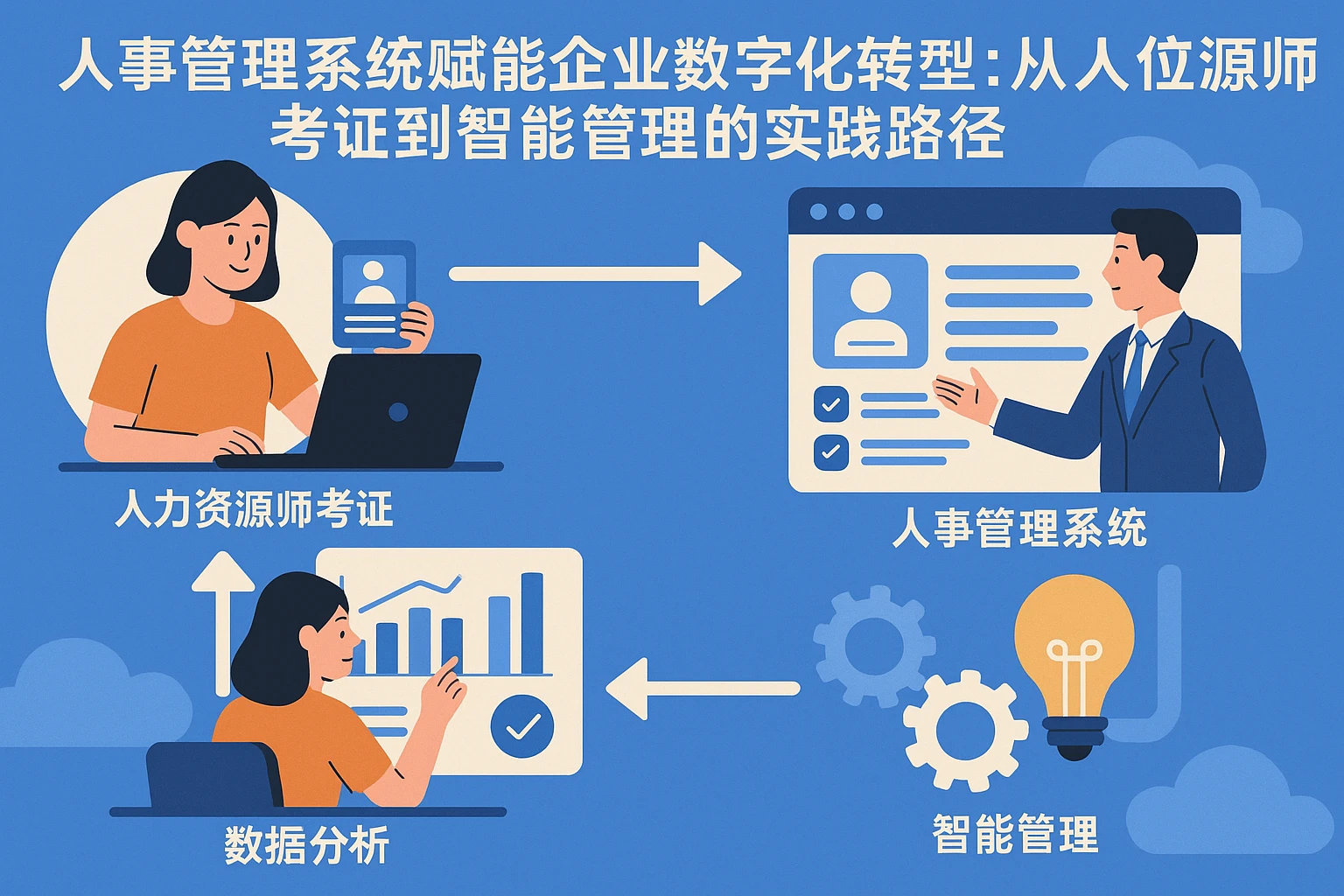 人事管理系统赋能企业数字化转型：从人力资源师考证到智能管理的实践路径