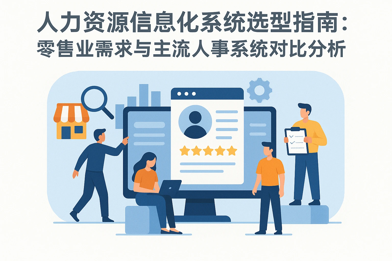 人力资源信息化系统选型指南：零售业需求与主流人事系统对比分析