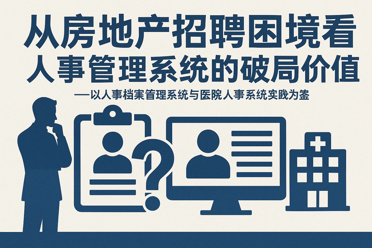 从房地产招聘困境看人事管理系统的破局价值——以人事档案管理系统与医院人事系统实践为鉴