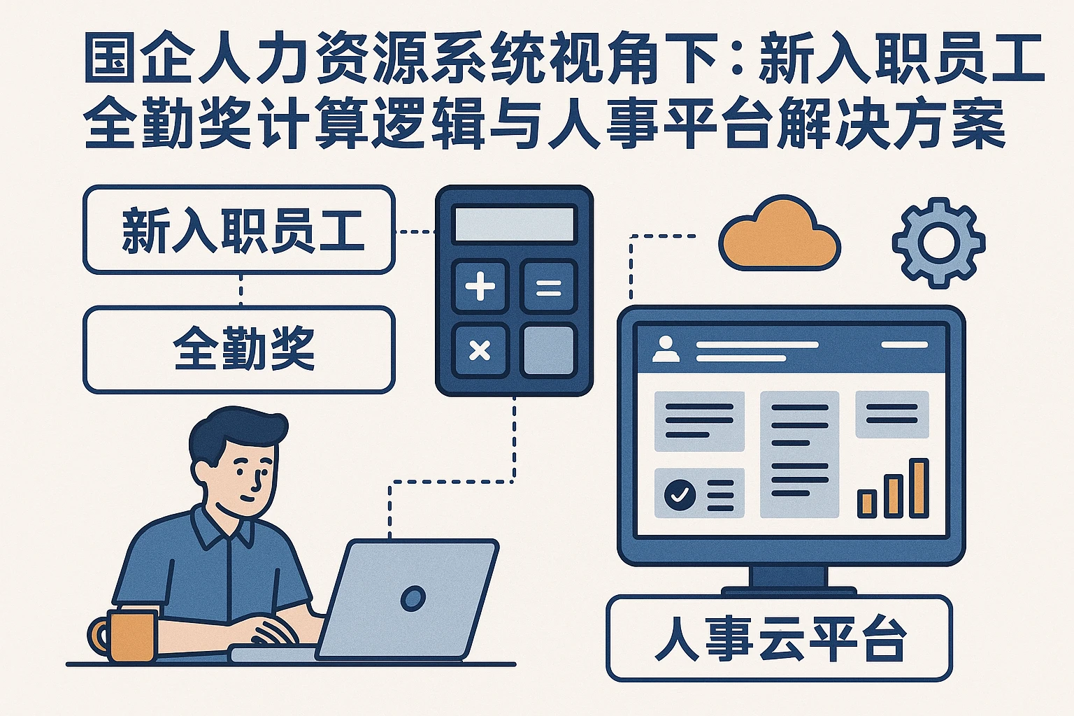 国企人力资源系统视角下：新入职员工全勤奖计算逻辑与人事云平台解决方案