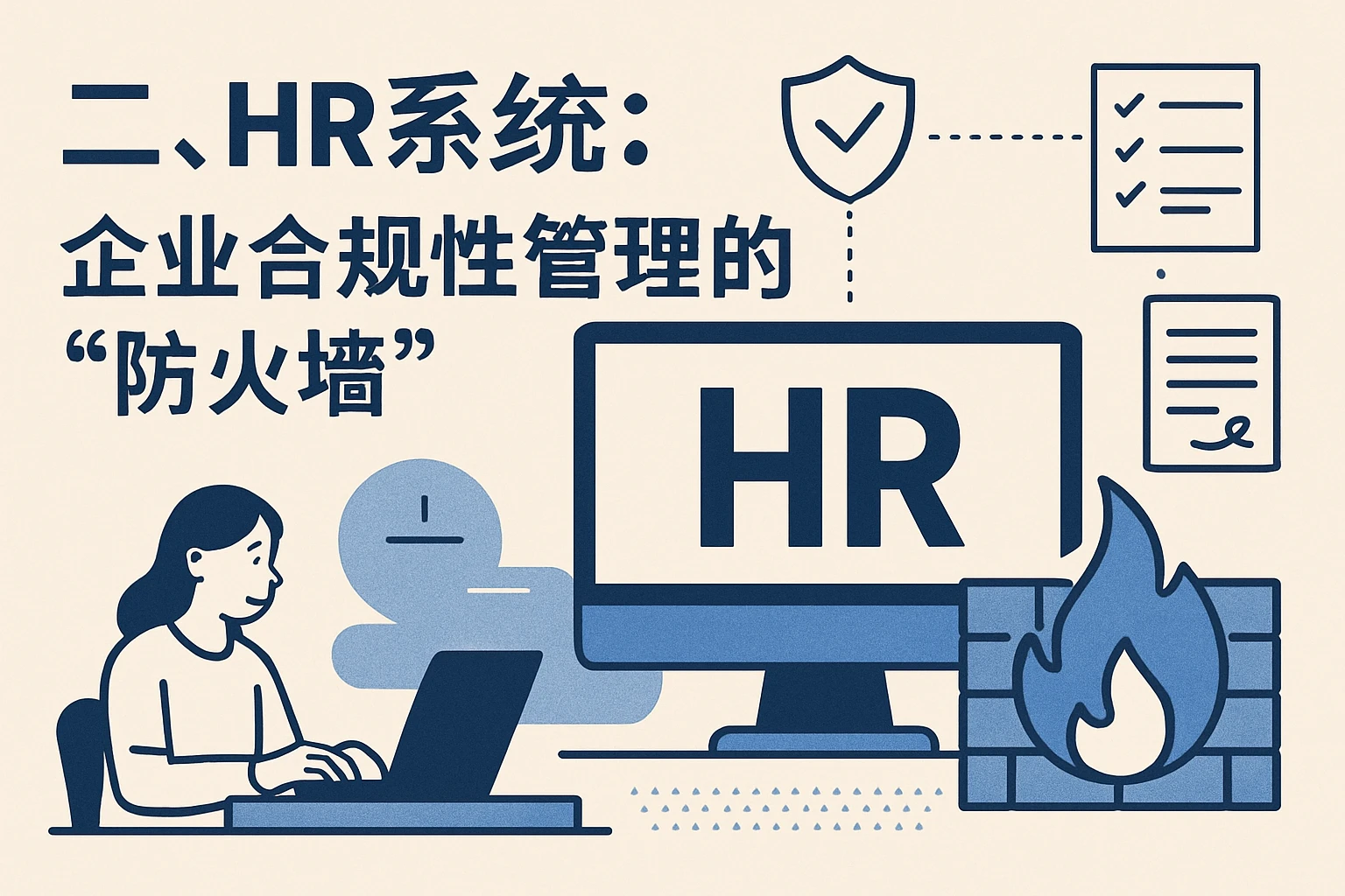 二、HR系统：企业合规性管理的“防火墙”