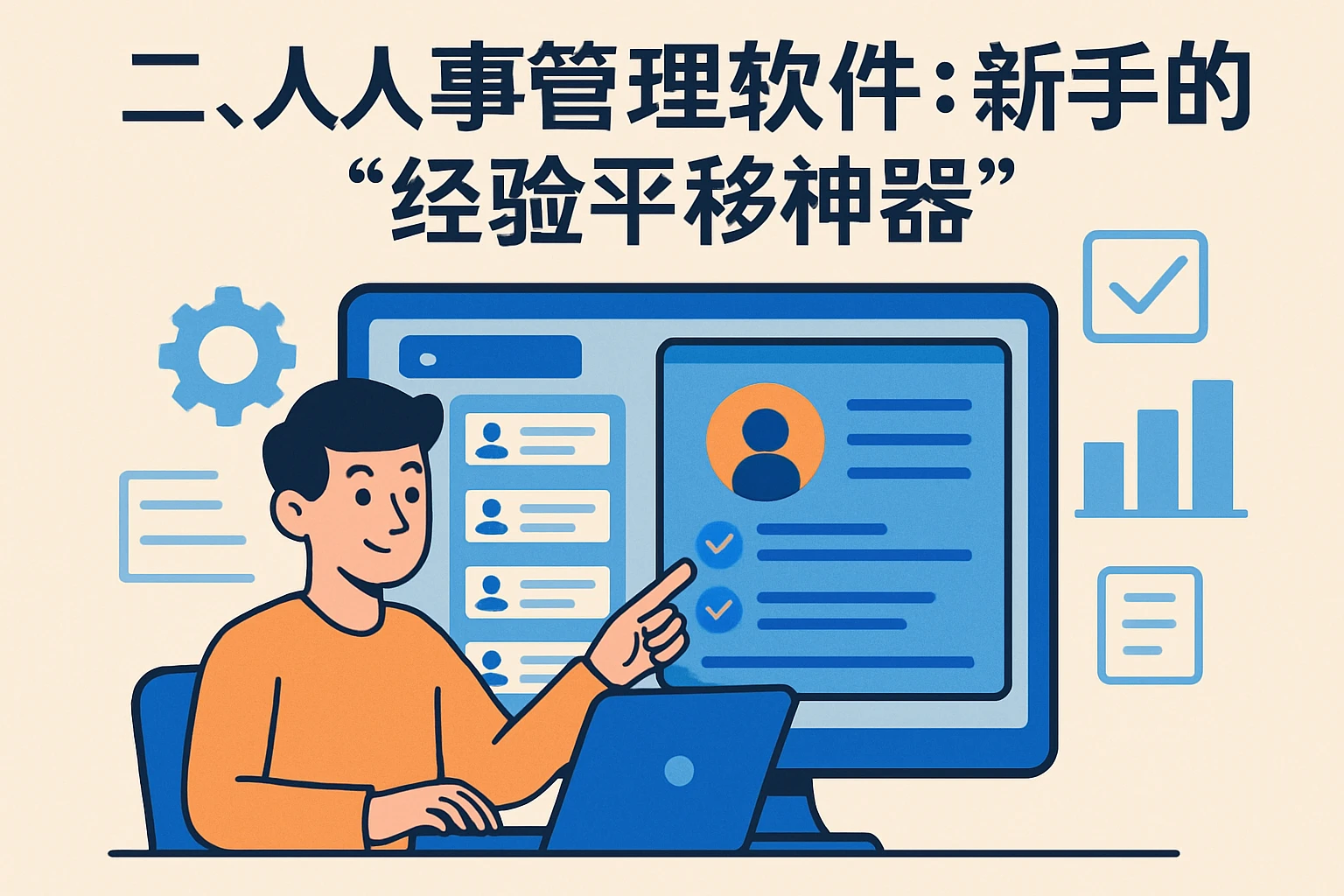 二、人事管理软件：新手的“经验平移神器”