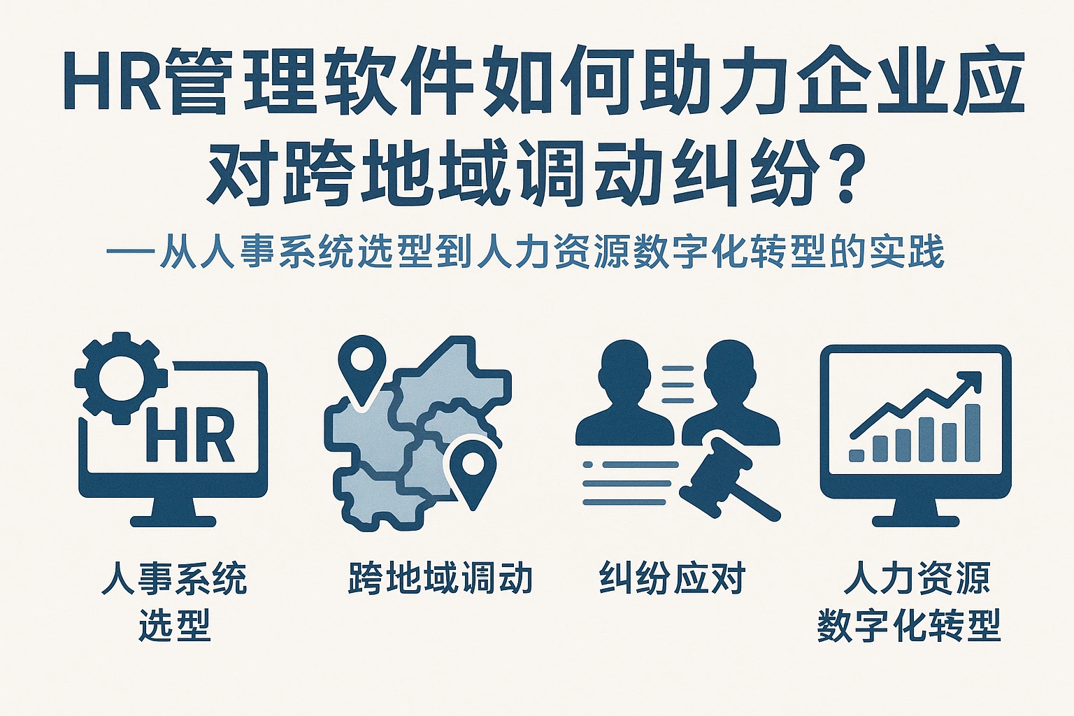 HR管理软件如何助力企业应对跨地域调动纠纷？——从人事系统选型到人力资源数字化转型的实践