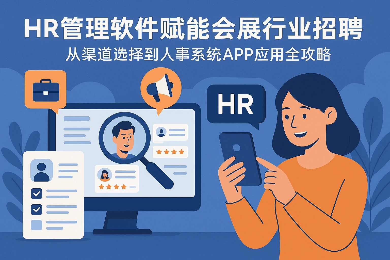 HR管理软件赋能会展行业招聘：从渠道选择到人事系统APP应用全攻略