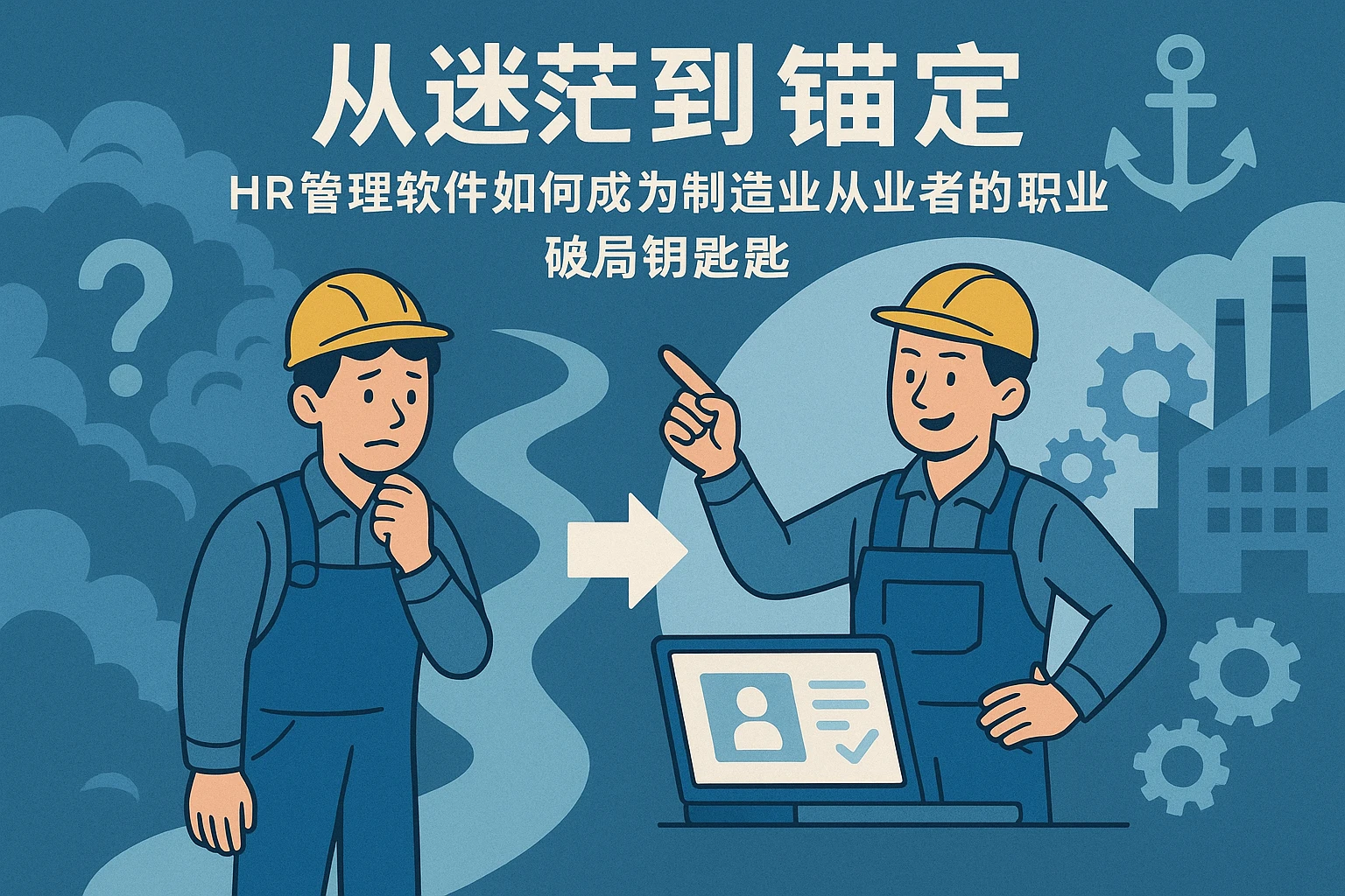从迷茫到锚定：HR管理软件如何成为制造业从业者的职业破局钥匙