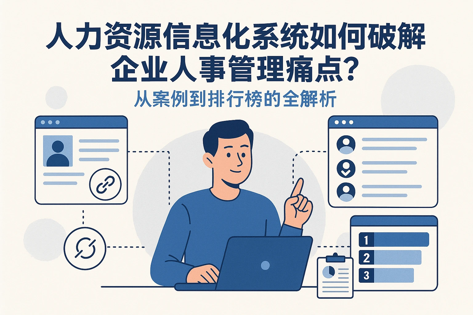 人力资源信息化系统如何破解企业人事管理痛点？从案例到排行榜的全解析