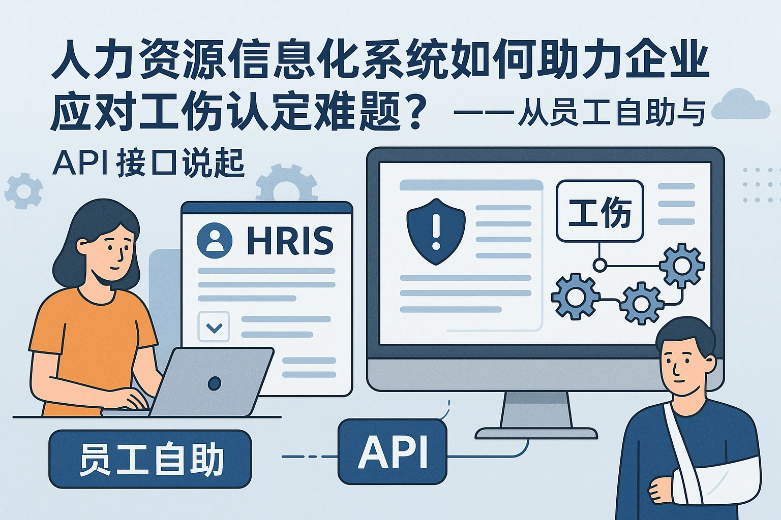 人力资源信息化系统如何助力企业应对工伤认定难题？——从员工自助与API接口说起