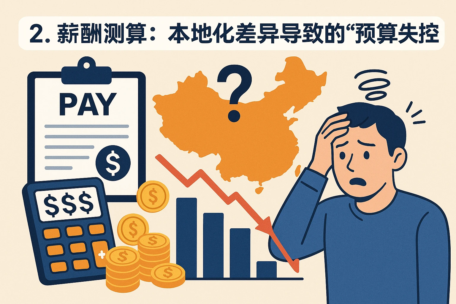 2. 薪酬测算：本地化差异导致的“预算失控”