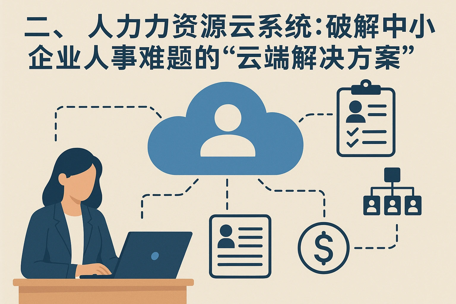二、人力资源云系统：破解中小企业人事难题的“云端解决方案”