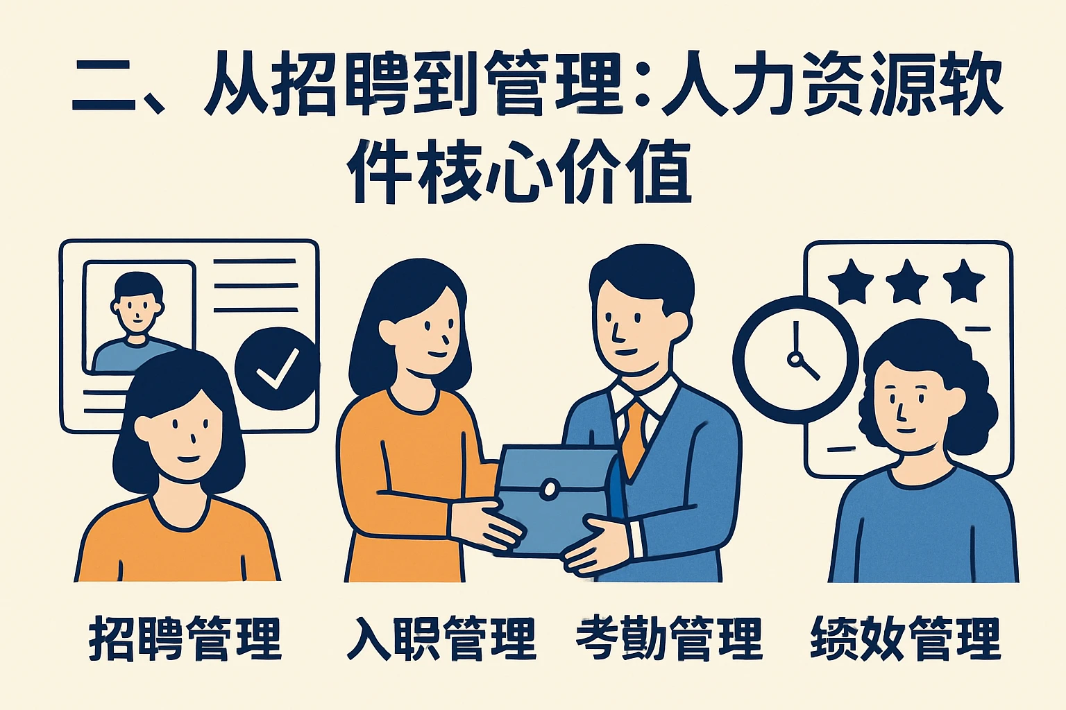 二、从招聘到管理：人力资源软件的核心价值