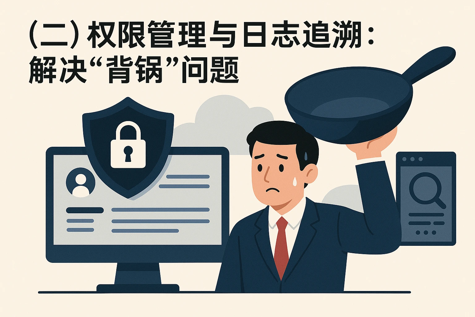（二）权限管理与日志追溯：解决“背锅”问题