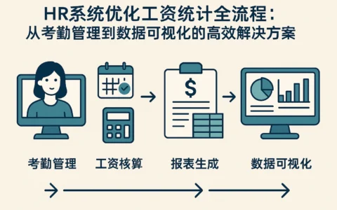 HR系统优化工资统计全流程：从考勤管理到数据可视化的高效解决方案