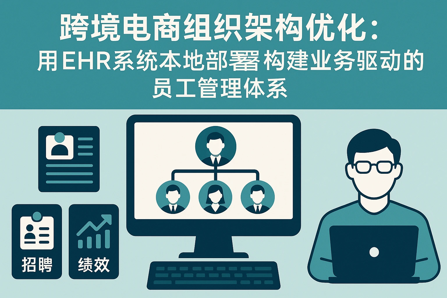跨境电商组织架构优化：用EHR系统本地部署构建业务驱动的员工管理体系