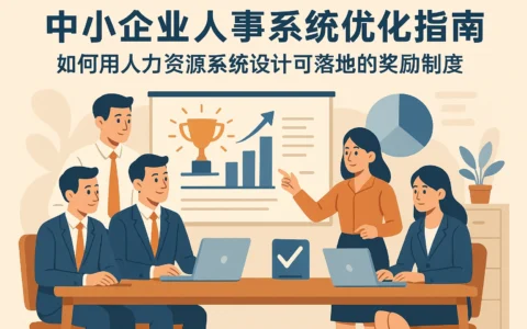 中小企业人事系统优化指南：如何用人力资源系统设计可落地的奖励制度
