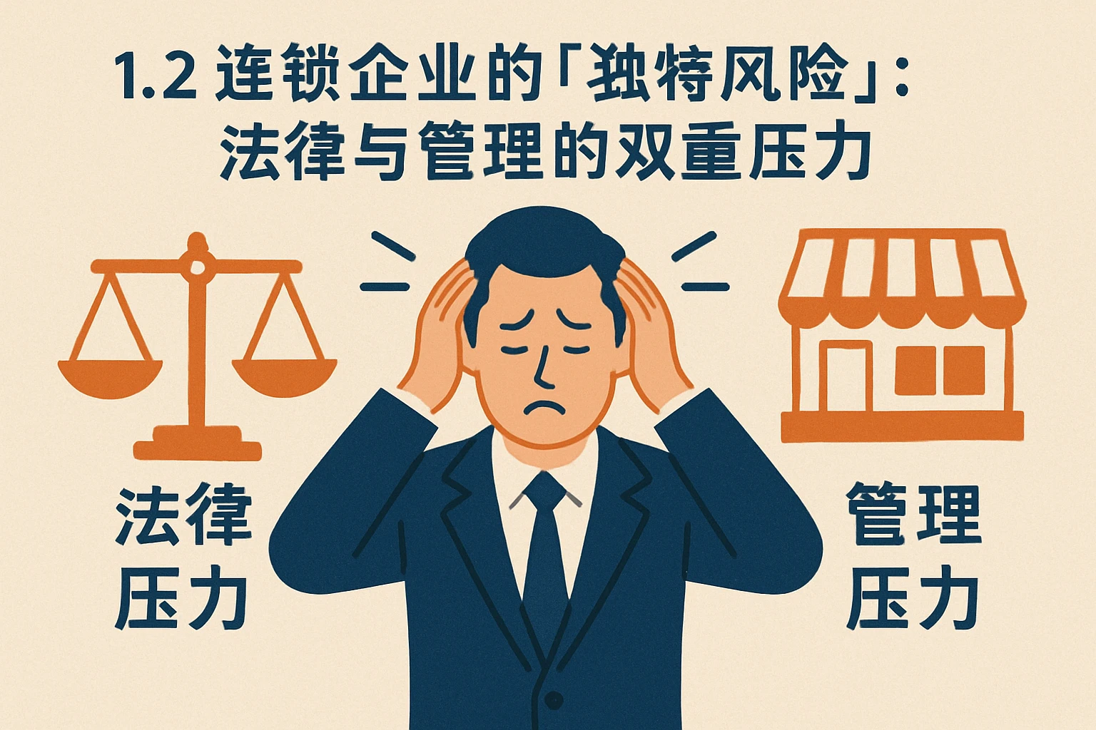 1.2 连锁企业的“独特风险”：法律与管理的双重压力