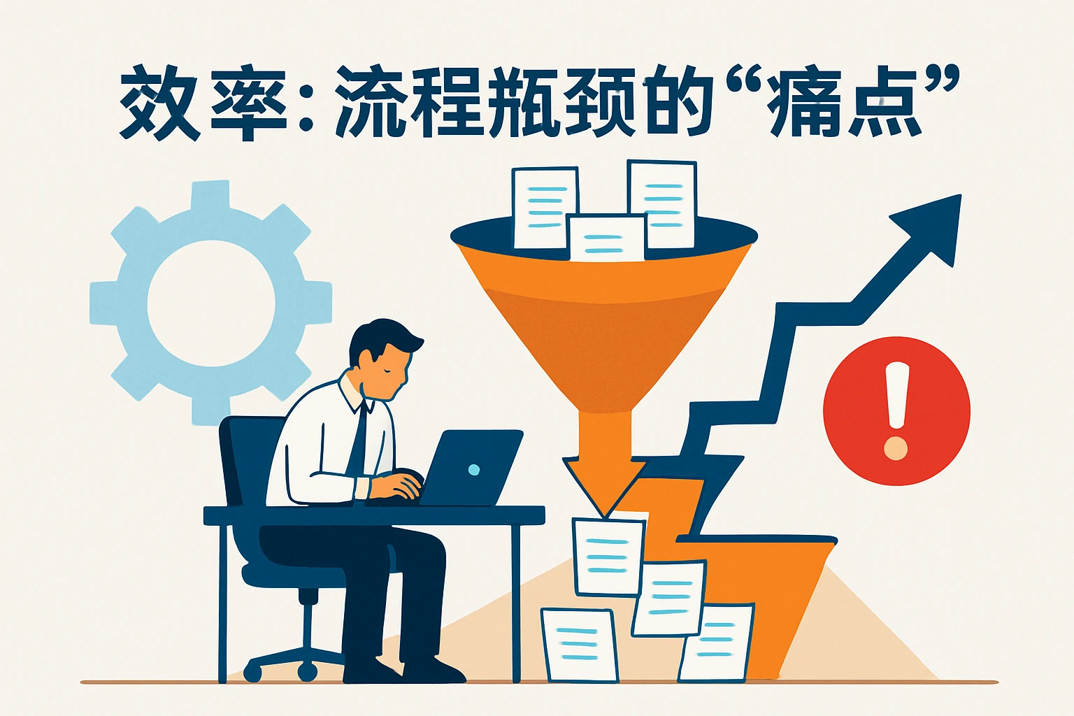 2. 效率：流程瓶颈的“痛点”