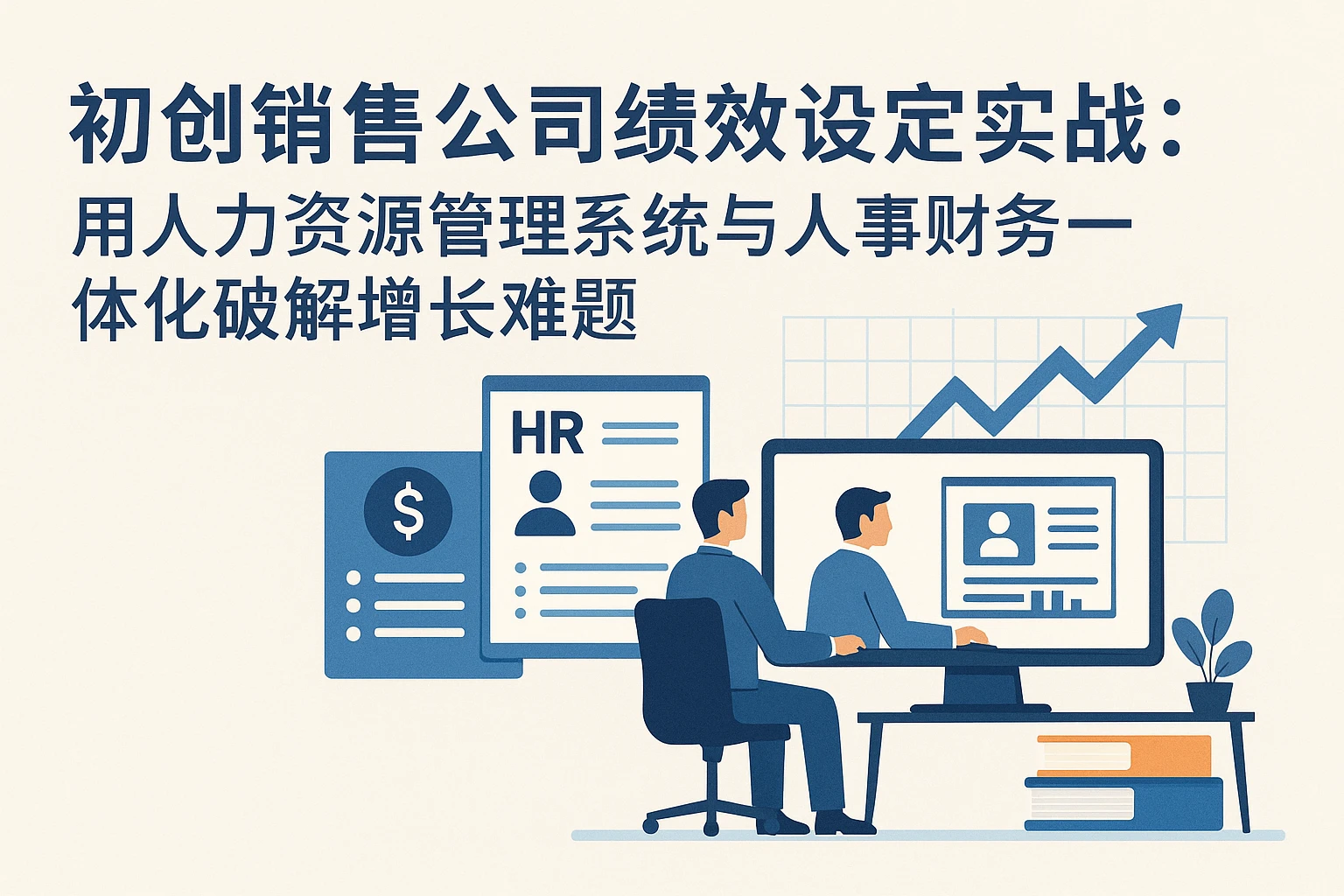 初创销售公司绩效设定实战：用人力资源管理系统与人事财务一体化破解增长难题