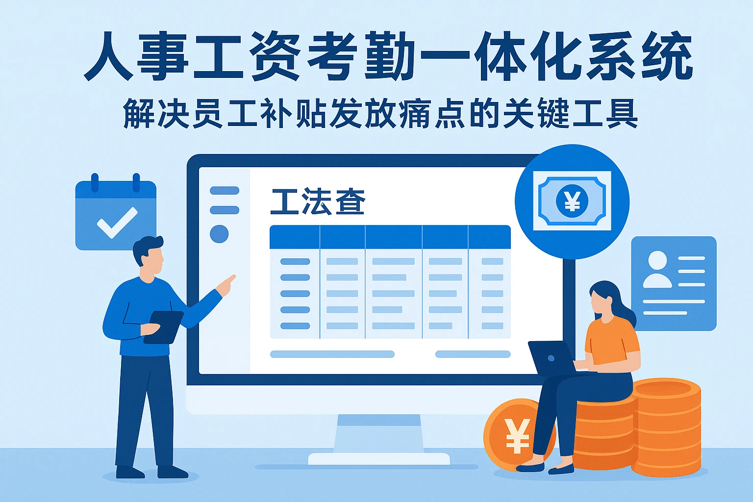 人事工资考勤一体化系统：解决员工补贴发放痛点的关键工具