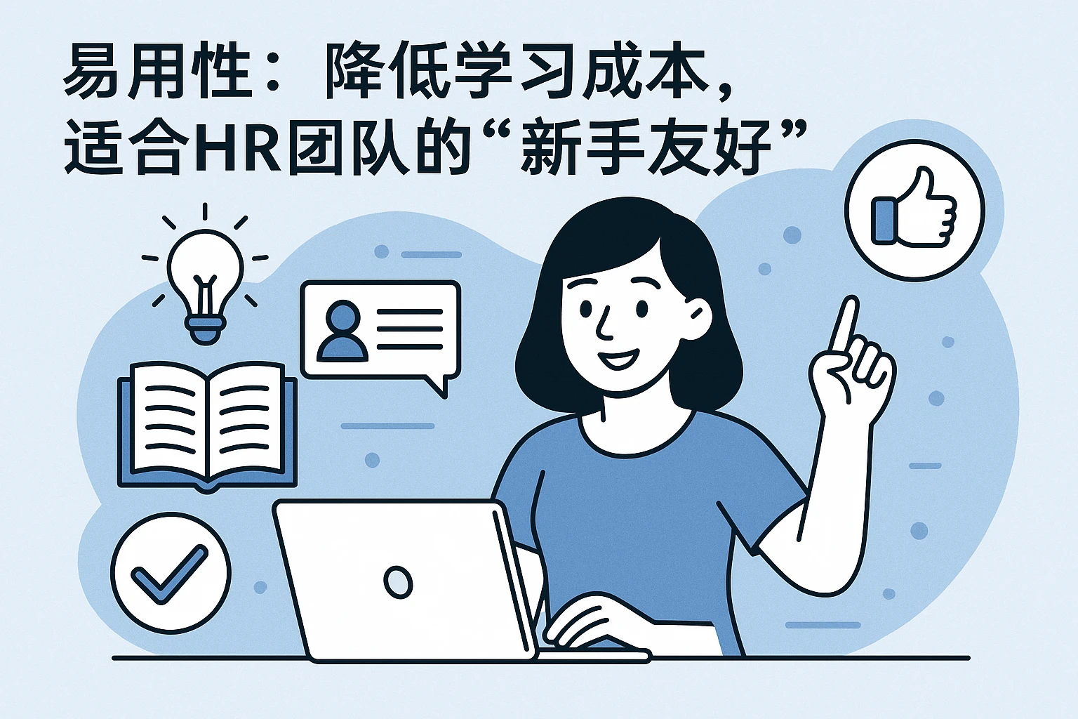 2. 易用性：降低学习成本，适合HR团队的“新手友好”