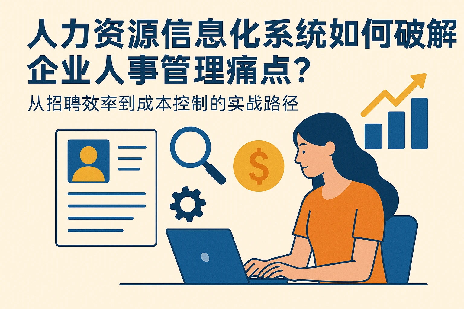 人力资源信息化系统如何破解企业人事管理痛点？从招聘效率到成本控制的实战路径