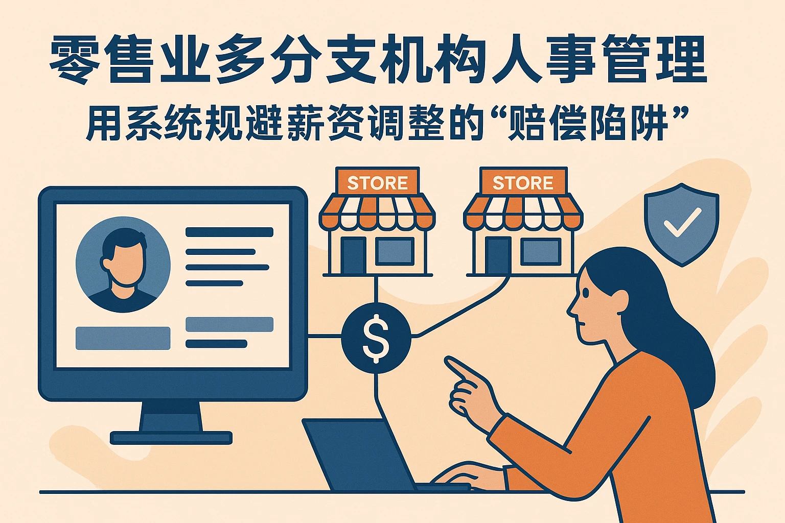零售业多分支机构人事管理：用系统规避薪资调整的“赔偿陷阱”