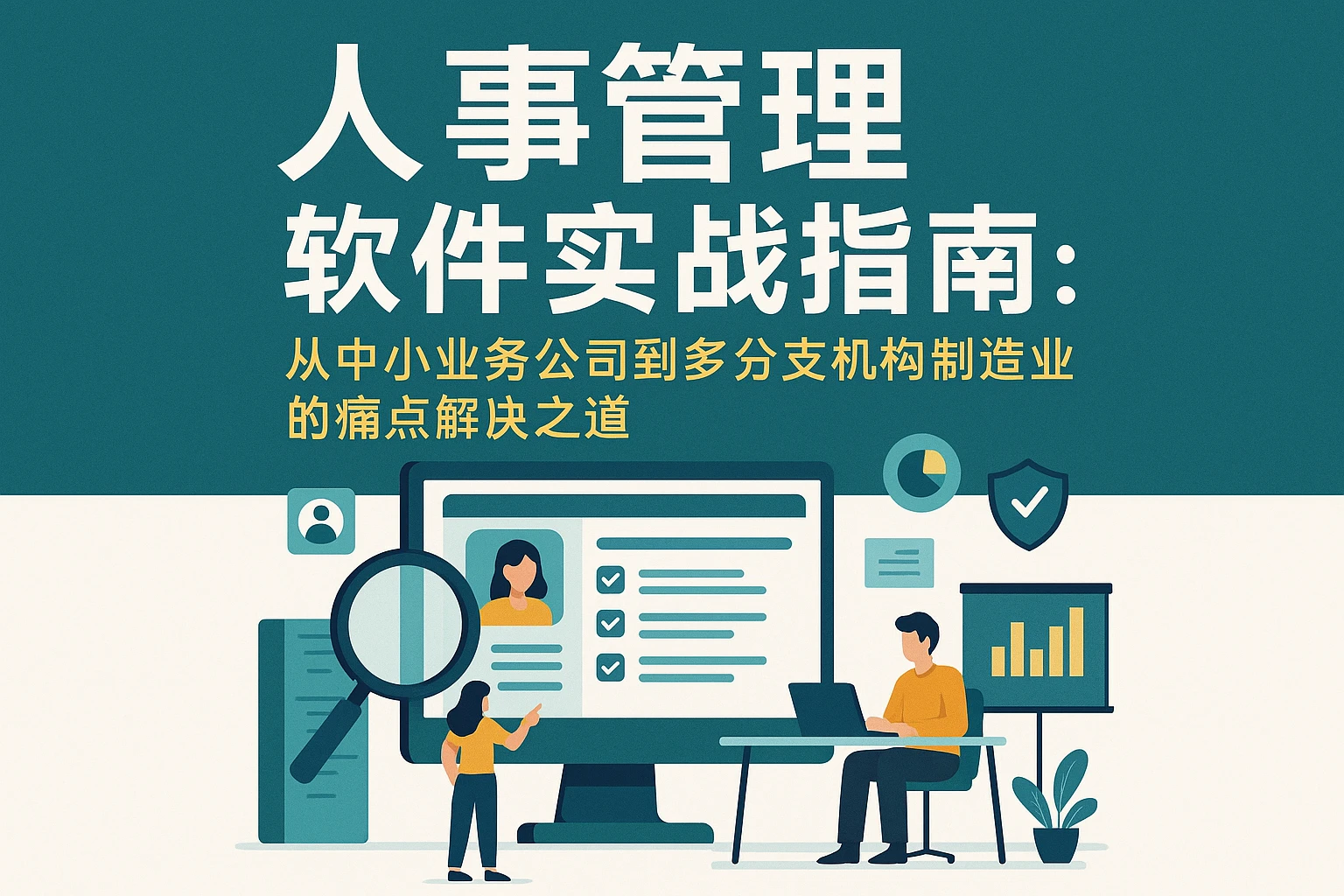 人事管理软件实战指南：从中小业务公司到多分支机构制造业的痛点解决之道