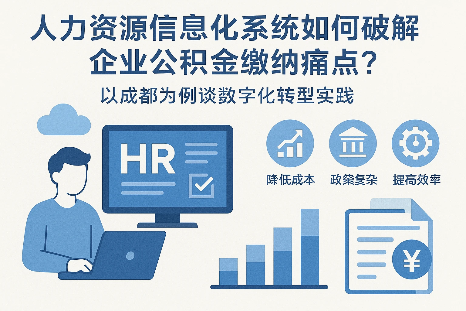 人力资源信息化系统如何破解企业公积金缴纳痛点？以成都为例谈数字化转型实践