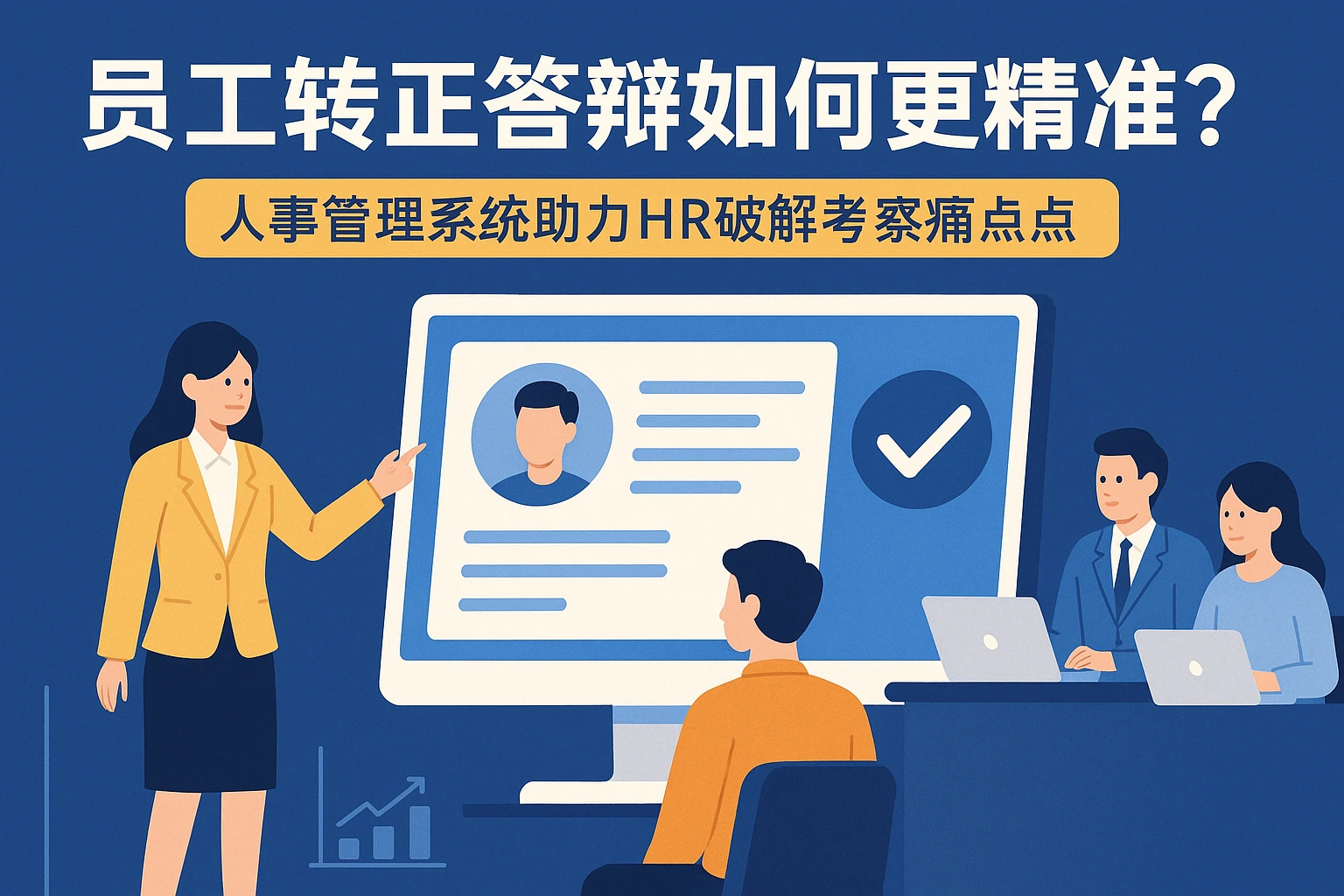 员工转正答辩如何更精准？人事管理系统助力HR破解考察痛点