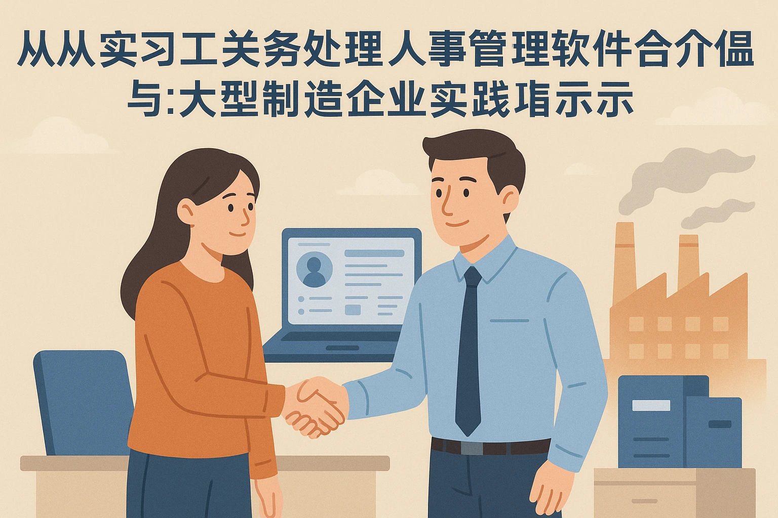 从实习员工关系处理看人事管理软件的合规与温度：大型制造企业的实践启示