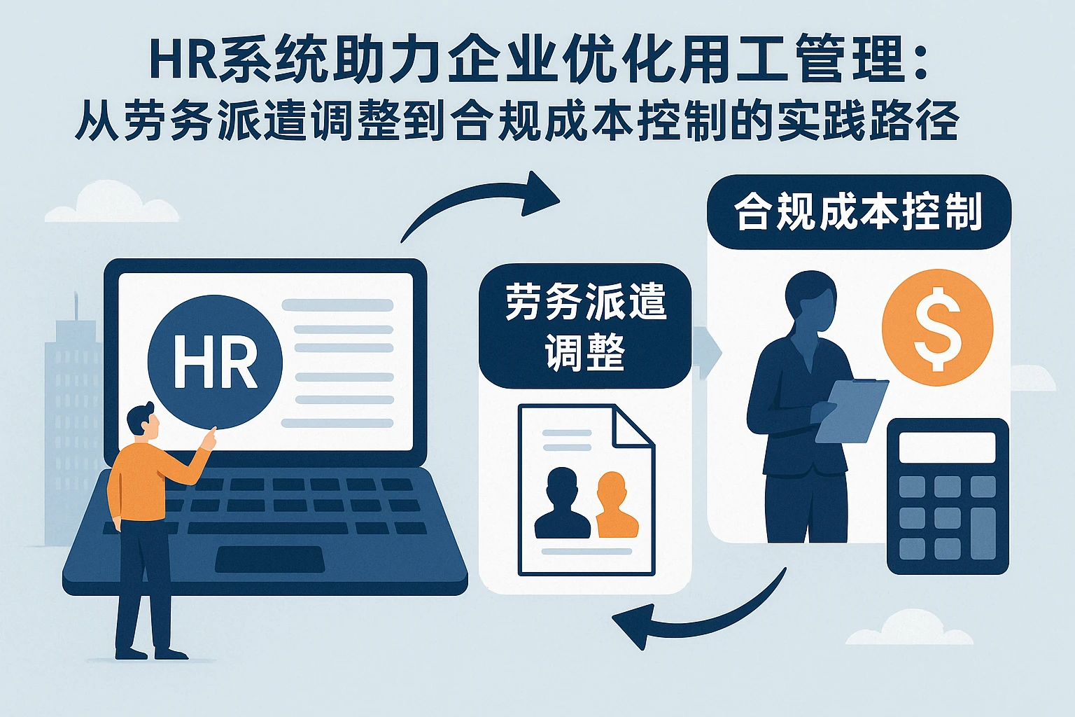 HR系统助力企业优化用工管理：从劳务派遣调整到合规成本控制的实践路径