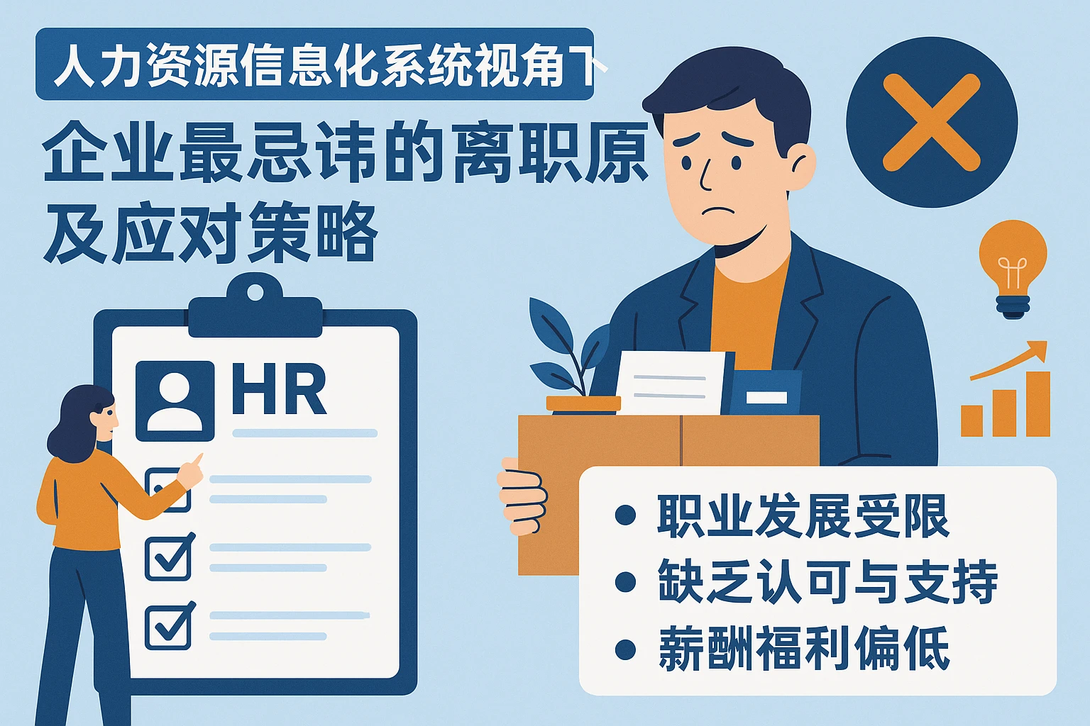 人力资源信息化系统视角下：企业最忌讳的离职原因及应对策略